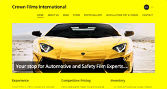 Desktop Screenshot of crownfilms.com