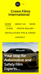 Mobile Screenshot of crownfilms.com